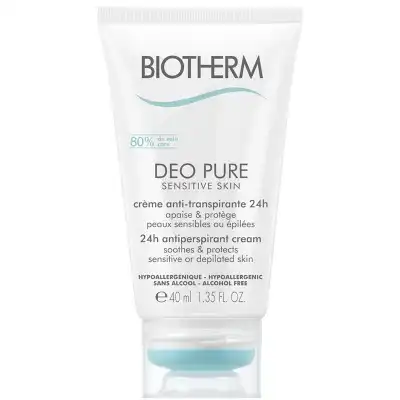 Biotherm Deo Pure Sensitive Déodorant Crème 40ml à BIGANOS