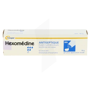 Hexomedine 0,1 Pour Cent, Gel Pour Application Locale