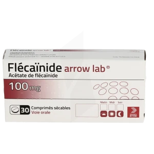 Flecainide Arrow Lab 100 Mg, Comprimé Sécable