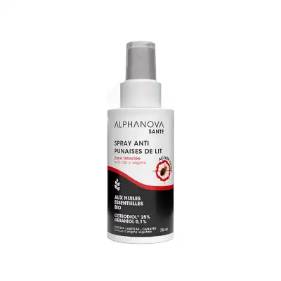 Alphanova Spray Anti-Punaises de Lit 75 ml