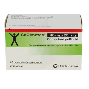Coolmetec 40 Mg/25 Mg, Comprimé Pelliculé