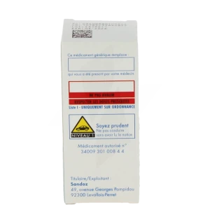 Bimatoprost Sandoz 0,1 Mg/ml, Collyre En Solution