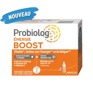 Probiolog Energie Boost Solution Buvable 7 Shots/10ml à Mantes-La-Jolie