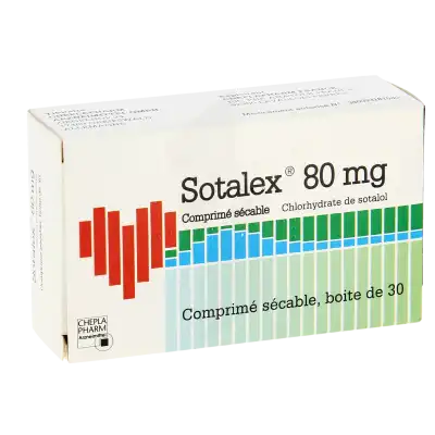 Sotalex 80 Mg, Comprimé Sécable à Lherm