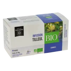 Dayang Tilleul Bio 20 Infusettes à Puy-en-Velay