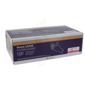 Marque Verte Gant Latex Np Médium B/100