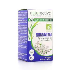 Naturactive Phytotherapie AubÉpine Bio GÉl Pilulier/30 à TOURNAN-EN-BRIE