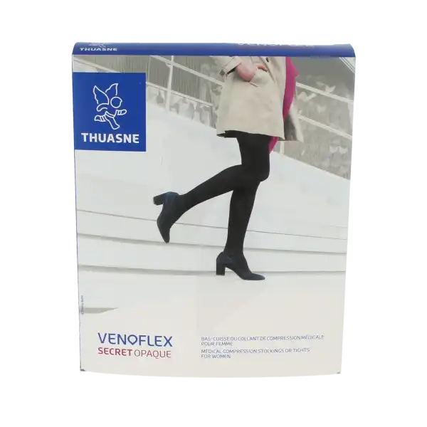 Venoflex Secret 2 Collant Opaque Femme Noir T3l
