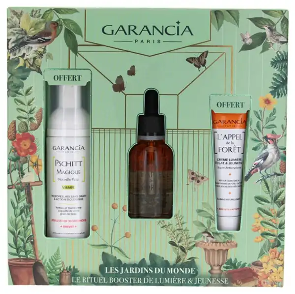Garancia Les Jardins Du Monde Le Rituel Booster De Lumière & Jeunesse Coffret Noël 2024