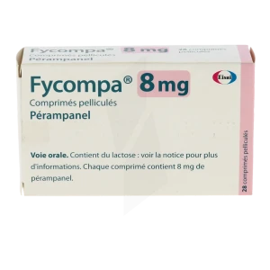 Fycompa 8 Mg, Comprimé Pelliculé