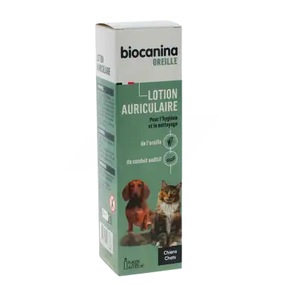 Biocanina Lot Auriculaire Flacon De 135 Ml à SAINT-ROMAIN-DE-COLBOSC