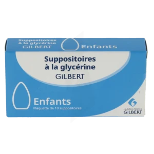Suppositoire A La Glycerine Gilbert Enfants, Suppositoire