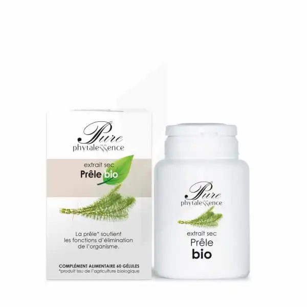 Phytalessence Pure Extrait Sec Prêle Bio 60 Gélules