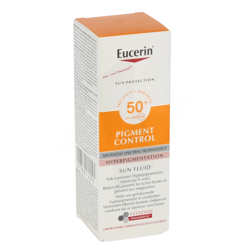 Eucerin Sun Anti-pigment Control Fluid Spf50+ Crème Visage Fl Pompe/50ml