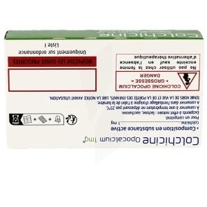 Colchicine Opocalcium 1 Mg, Comprimé Sécable