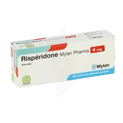Risperidone Viatris 4 Mg, Comprimé Pelliculé Sécable à Lherm