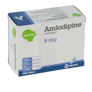 Amlodipine Cristers 5 Mg, Gélule