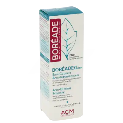 Acm Boréade Global Crème Soin Anti-imperfections T/40ml à Aubervilliers