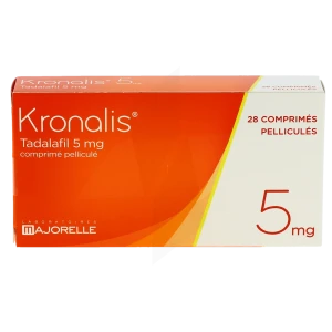 Kronalis 5 Mg, Comprimé Pelliculé