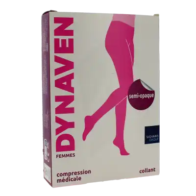 Sigvaris Dynaven Semi-opaque Collant Classe 2 Femme Noir Long S à Paris