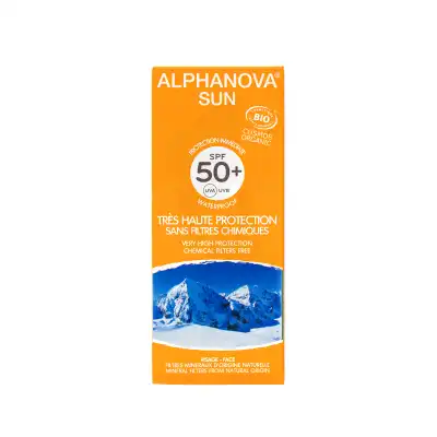 Alphanova Sun Bio Spf50+ Crème T/50ml à UGINE