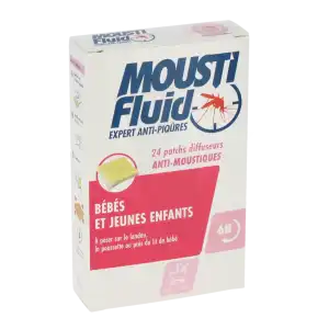 Moustifluid Patch Diffuseur Bébés Jeunes Enfants B/24 à BOURG-SAINT-MAURICE