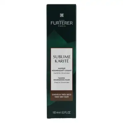 Rene Furterer Sublime Karite Masque Nourrissant Lissant T/100ml à ALBI