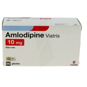 Amlodipine Viatris 10 Mg, Gélule