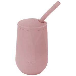 Happy Cup Avec Paille Et Couvercle Pewter
