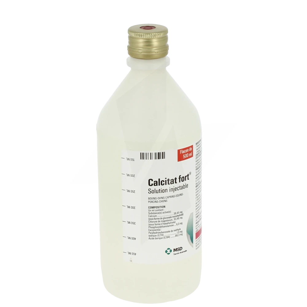 Calcitat Fort, Solution Injectable