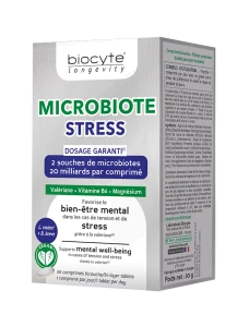 Biocyte Microbiote Stress Comprimés B/30
