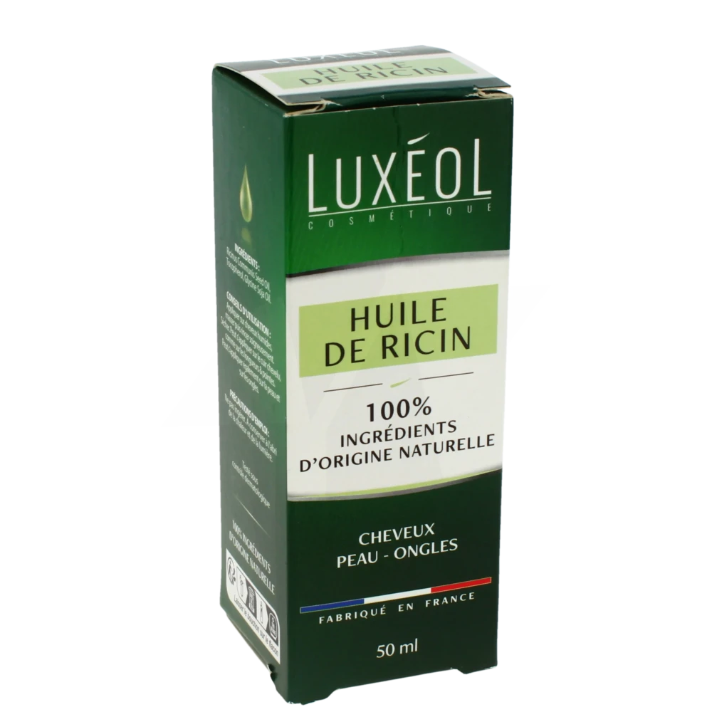 Luxeol Huile De Ricin Fl Cpte-gttes/50ml