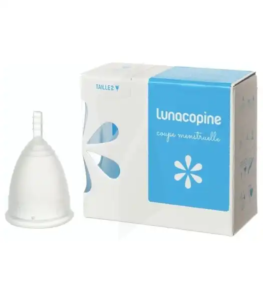 Lunacopine Coupelle Menstruelle Transparente T2 B/1