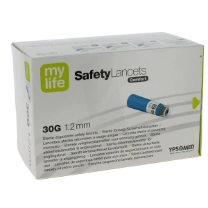 Mylife Safetylancets Auto-piqueur à Usage Unique Confort B/200