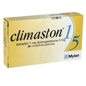 Climaston 1 Mg/5 Mg, Comprimé Pelliculé