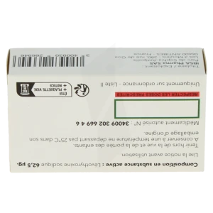 Tcaps 62,5 Microgrammes, Capsule Molle