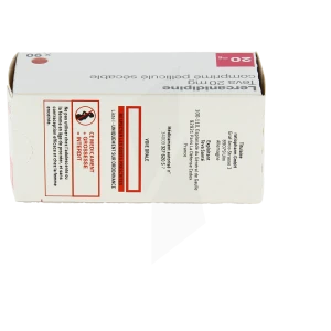 Lercanidipine Teva 20 Mg, Comprimé Pelliculé Sécable