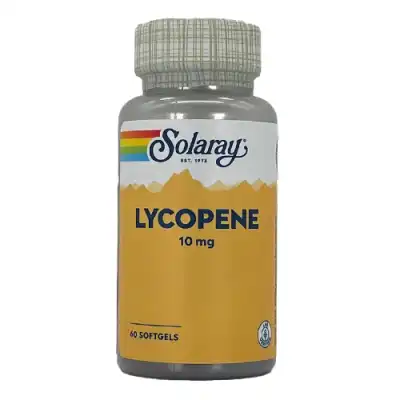 Solaray Lycopène De Tomate 10mg Gélules B/60. à Libourne