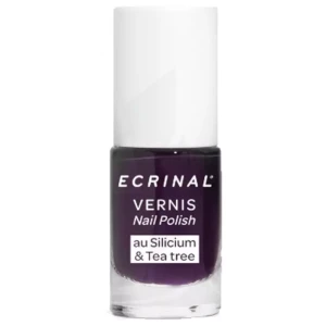 Ecrinal Ongles V Ongles Silicium Tea Tree Violet Intense Fl/5ml