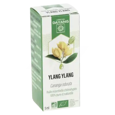 Dayang Huile Essentielle Ylang-ylang Bio Fl/5ml à CANEJAN