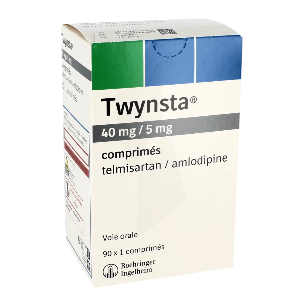 Twynsta 40 Mg/5 Mg, Comprimé