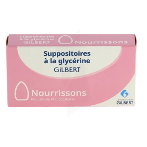 Suppositoire A La Glycerine Gilbert Nourrissons, Suppositoire