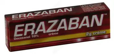 ERAZABAN 100 mg/g, crème