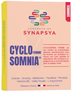 Synapsya Cyclosomnia Femme Gélules B/30