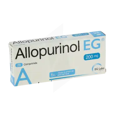 Allopurinol Eg 200 Mg, Comprimé à Abbeville