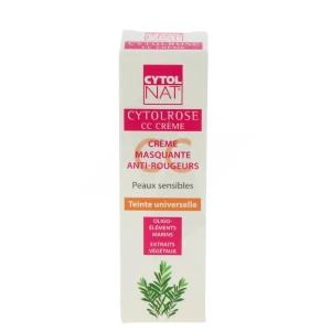 Cytolnat Cytolrose Cc Crème Anti-rougeurs Teintée 40ml