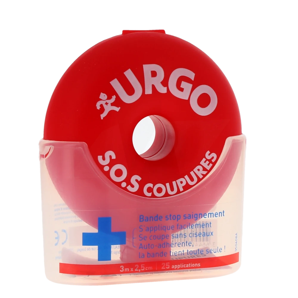 Urgo Sos Bande Coupures 2,5 Cm X 3m
