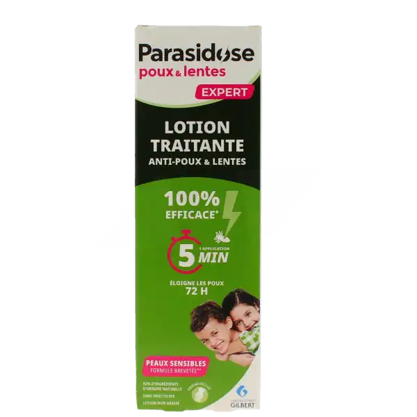 Parasidose Lotion 2 En 1 Flacon De 100 Ml