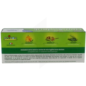 Boiron Homeodent Soin Blancheur Pâte Dentifrice T/75ml