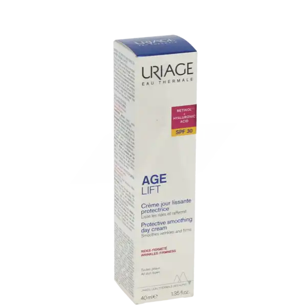 Uriage Age Lift Spf30 Crème Jour Lissante Protectrice Fl Airless/40ml